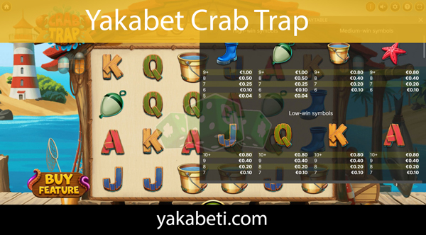 Yakabet crab trap slot oyunuyla dikkatleri üzerine çekmeyi başarmaktadır.