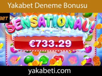 Yakabet deneme bonusu veren fevkalade sitedir.